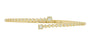 14K .56 CT Diamond Bypass Bangle<p><strong>More Colors Available</p></strong>