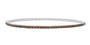 10K WG 3 CTW Red Diamond Bangle