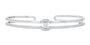 14K WG .75 CTW Diamond Cuff