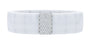 18K WG Roberto Demegilo .75 CTW Diamond & White Ceramic Bracelet