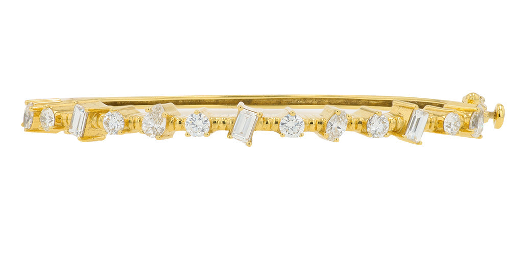 18K Penny Preville 1.60 CTW Diamond Bangle<p><strong>More Colors Available</p></strong>