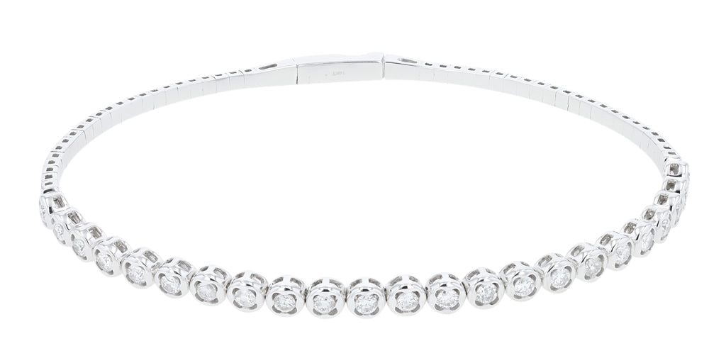 14K .83 CTW Diamond Bangle<p><strong>More Colors Available</p></strong>