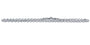 10K WG 1 CTW Straight Line Cupcake Setting Diamond Bracelet