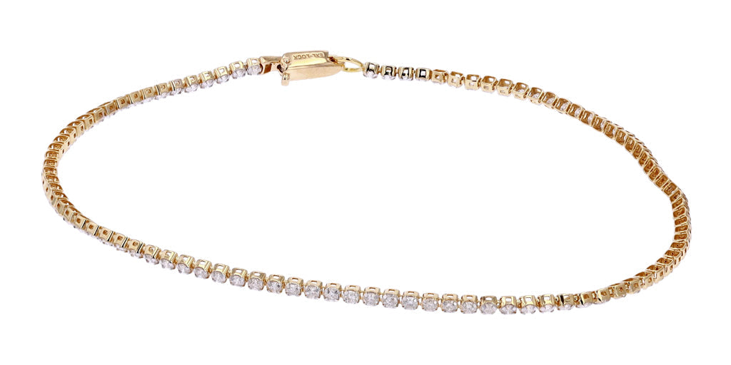 14K 2 CTW Diamond Bracelet<p><strong>More Colors Available</p></strong>