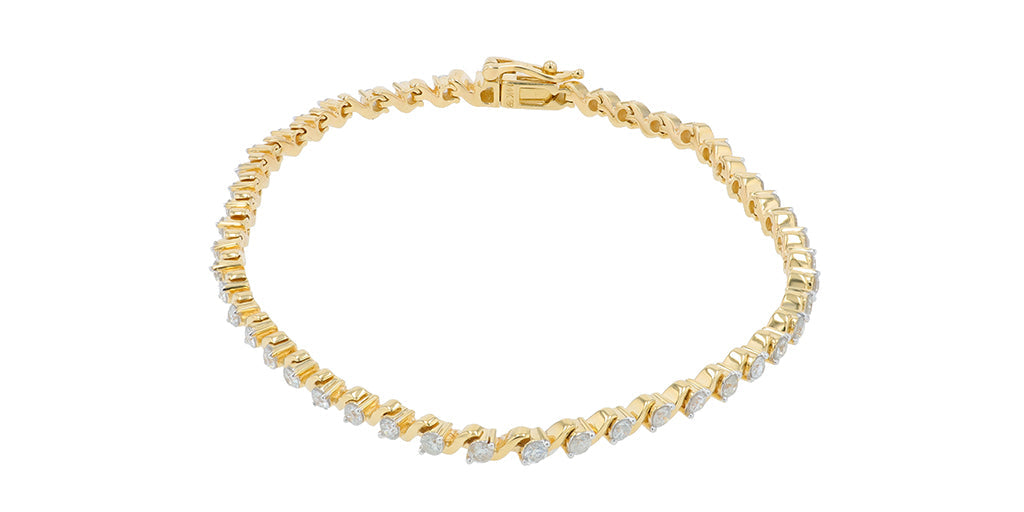 14K 1.50 CT Diamond Bracelet<p><strong>More Colors Available</p></strong>