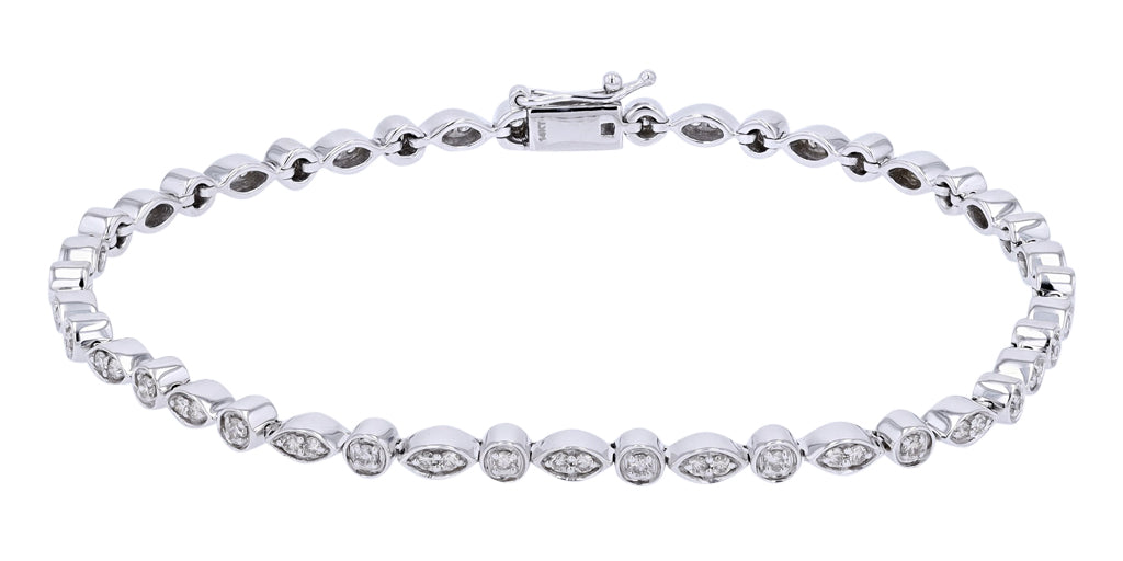 14K 3/4 CT Diamond Bracelet<p><strong>More Colors Available</p></strong>