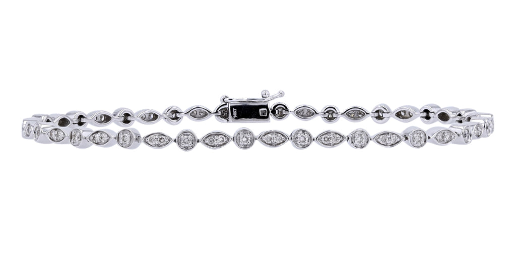14K 3/4 CT Diamond Bracelet<p><strong>More Colors Available</p></strong>