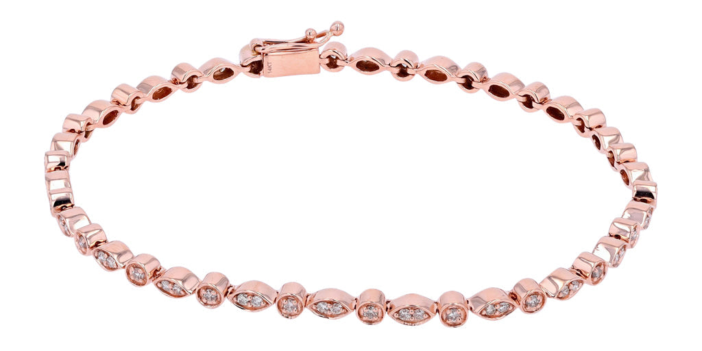 14K 0.81 CT Diamond Bracelet<p><strong>More Colors Available</p></strong>