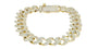 10K YG 9 CT Diamond Gents Bracelet