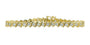 14K YG 4 CT Diamond Bracelet