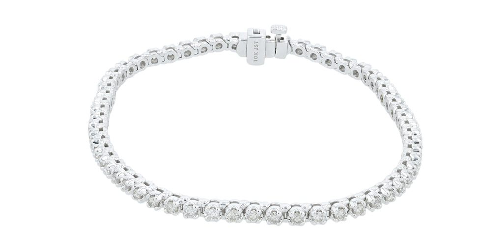10K WG 2 CT Diamond Bracelet