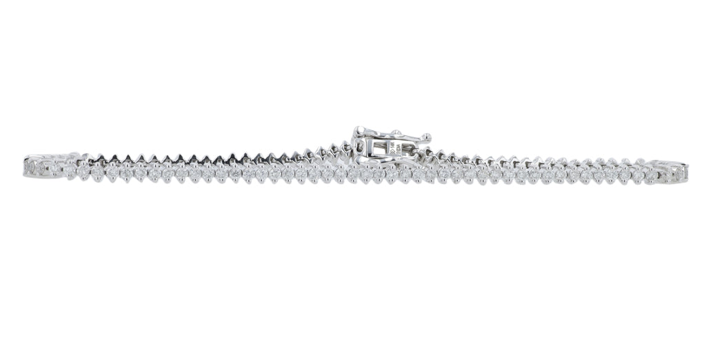 14K WG 1.50 CT Diamond Bracelet