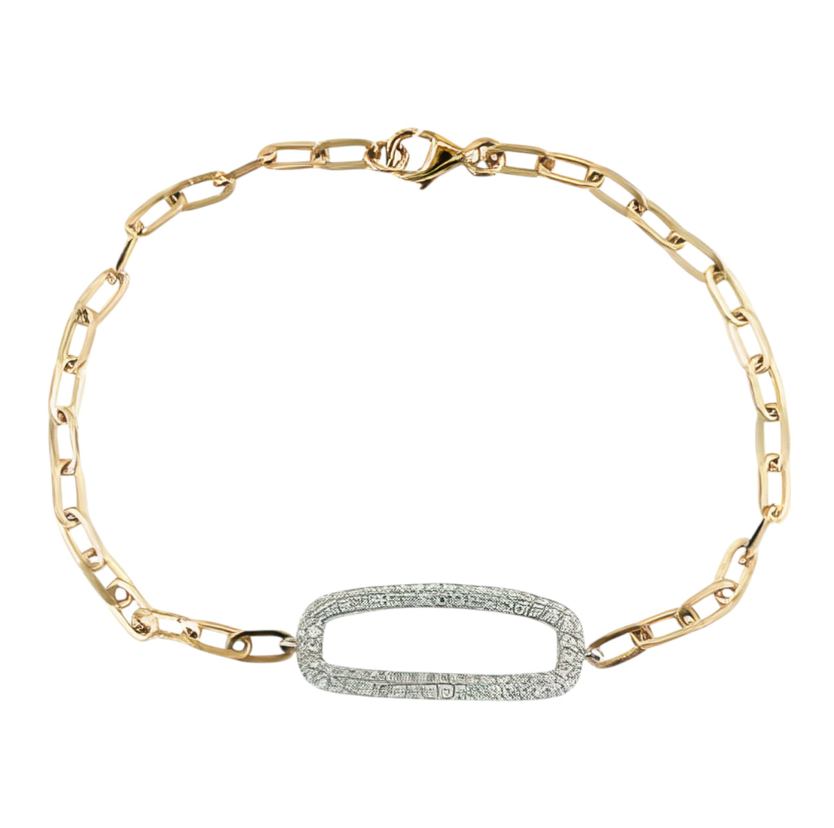 14K EFFY YG 0.48 DT Diamond Bracelet