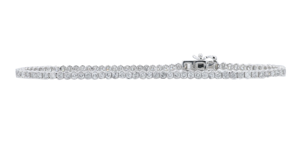 14K WG 2 CT Diamond Bracelet