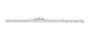 14K WG 2 CT Diamond Bracelet