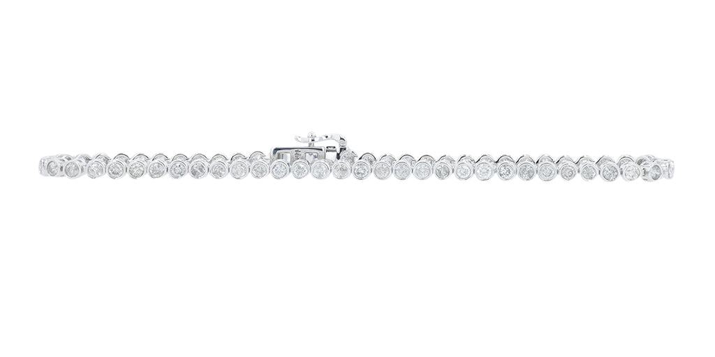 14K WG 2 CT Diamond Bracelet