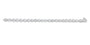 10K WG 1 CT Diamond Bracelet