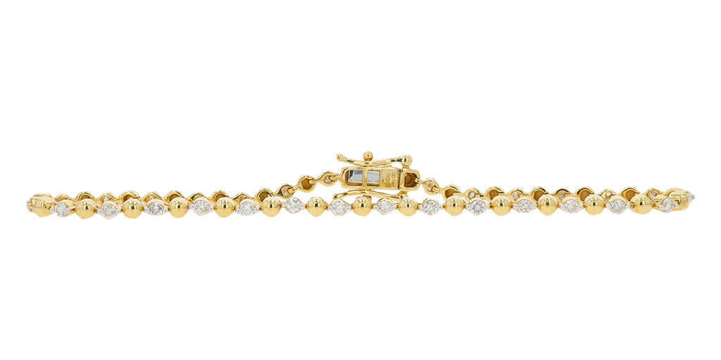 14K 1 CT Diamond Bracelet<p><strong>More Colors Available</p></strong><p><strong>More Sizes Available</p></strong>