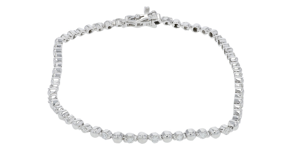 14K 1 CT Diamond Bracelet<p><strong>More Colors Available</p></strong><p><strong>More Sizes Available</p></strong>