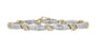 14K TT 4 CT Diamond Bracelet