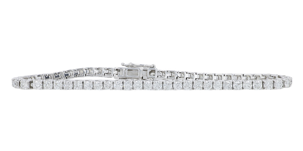 14K WG 5 CT Diamond Bracelet