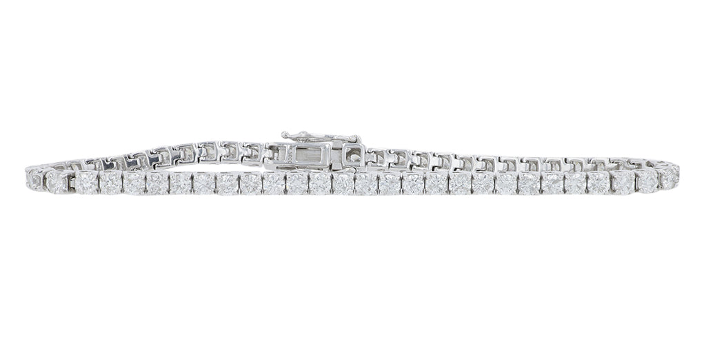 14K WG 5 CT Diamond Bracelet