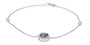 18K WG .95 CTW Diamond Bracelet