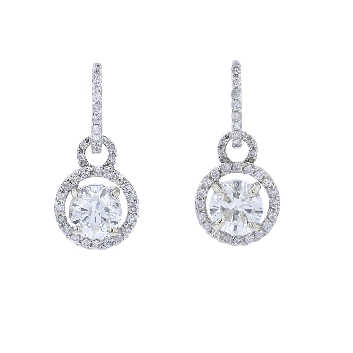 14K WG Diamond Dangle 2 CTW Center Earrings<p><strong>$4,849</p></strong>