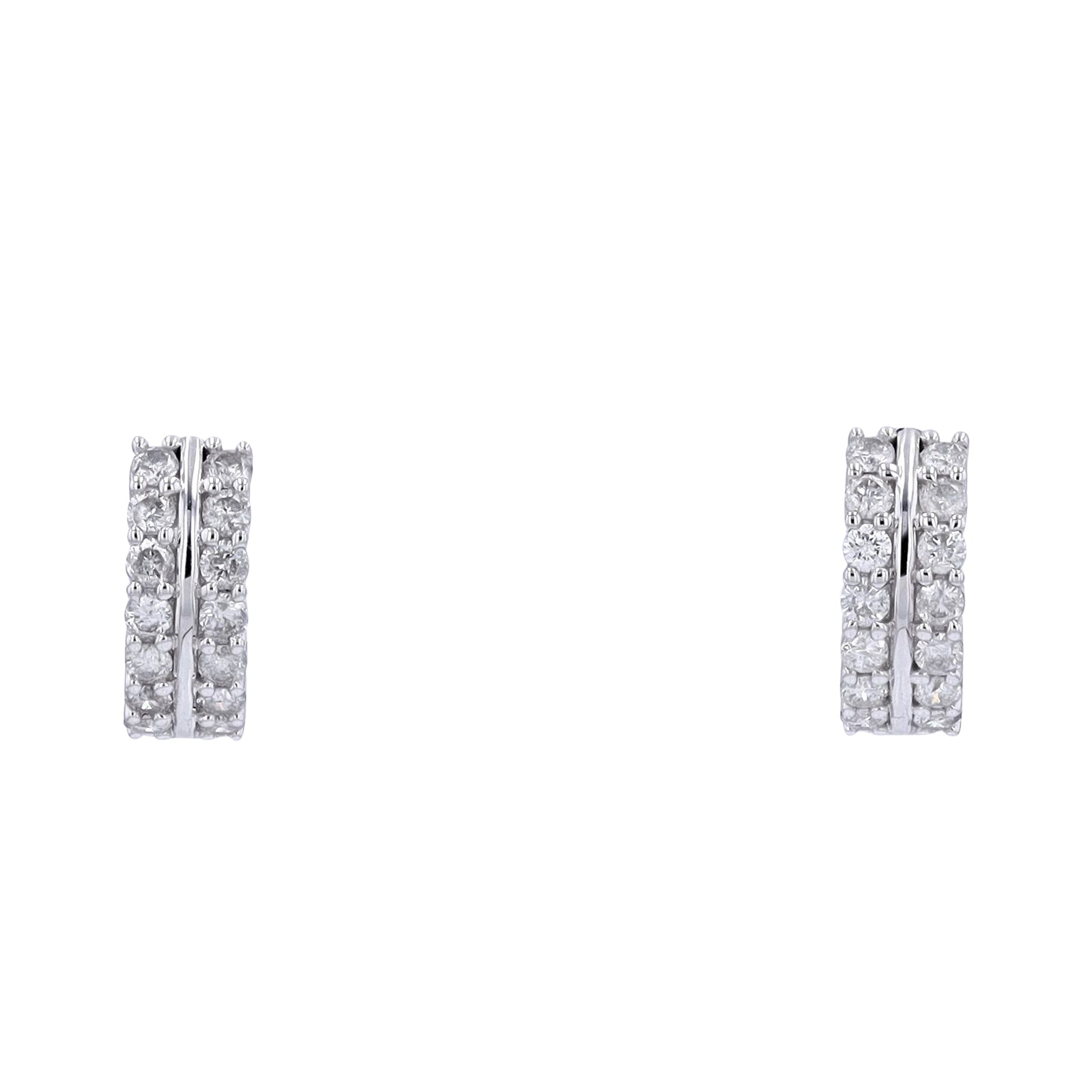 14K 1 CT Diamond Huggies<p><strong>More Colors Available</p></strong>