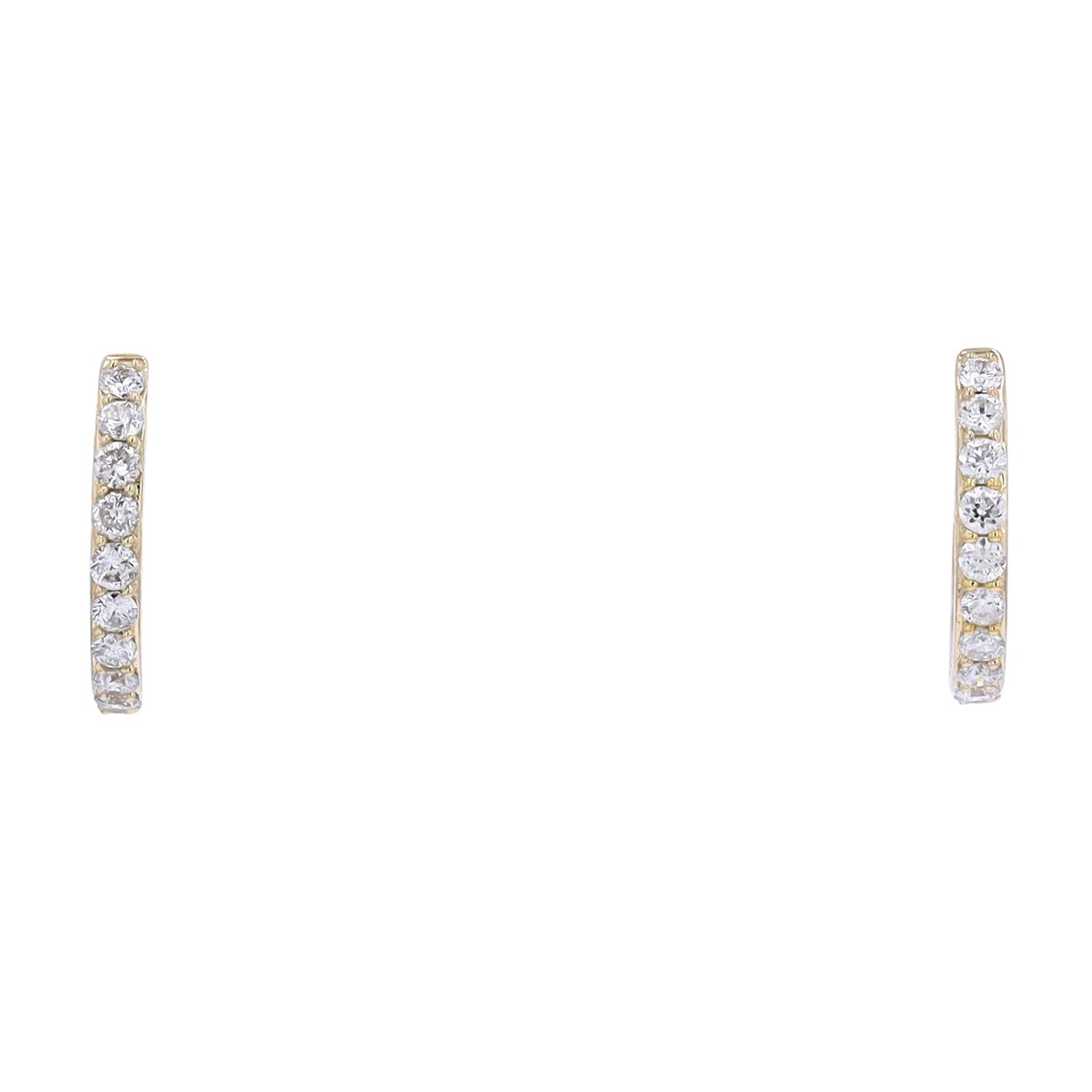 14K Diamond Huggies <p><strong>More Colors Available</p></strong>
