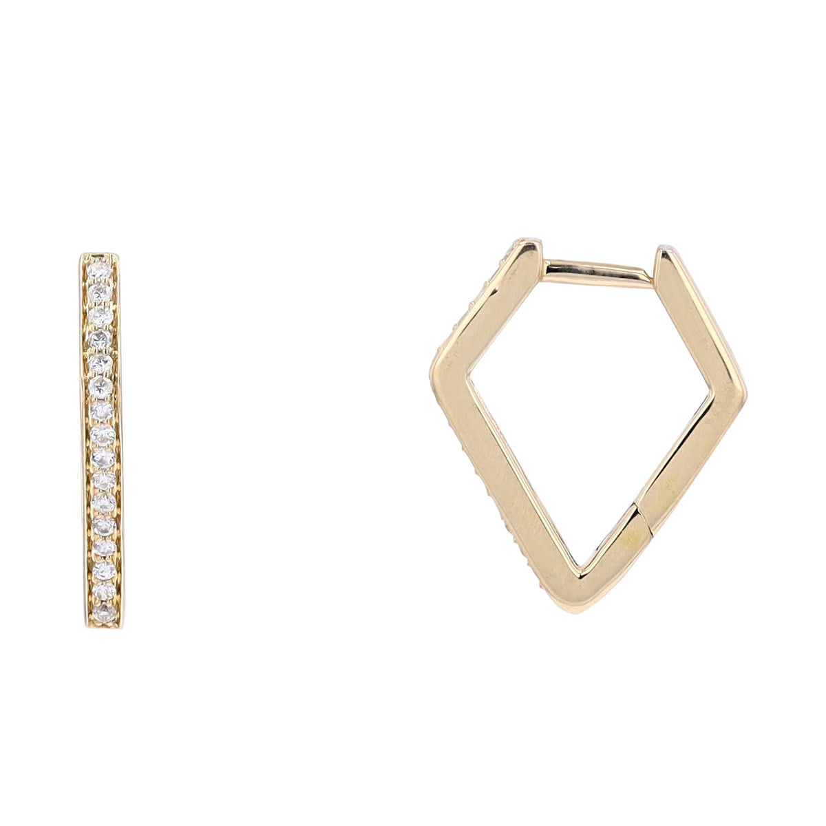 14K .20 CTW Diamond Earrings<p><strong>More Colors Available</p></strong>