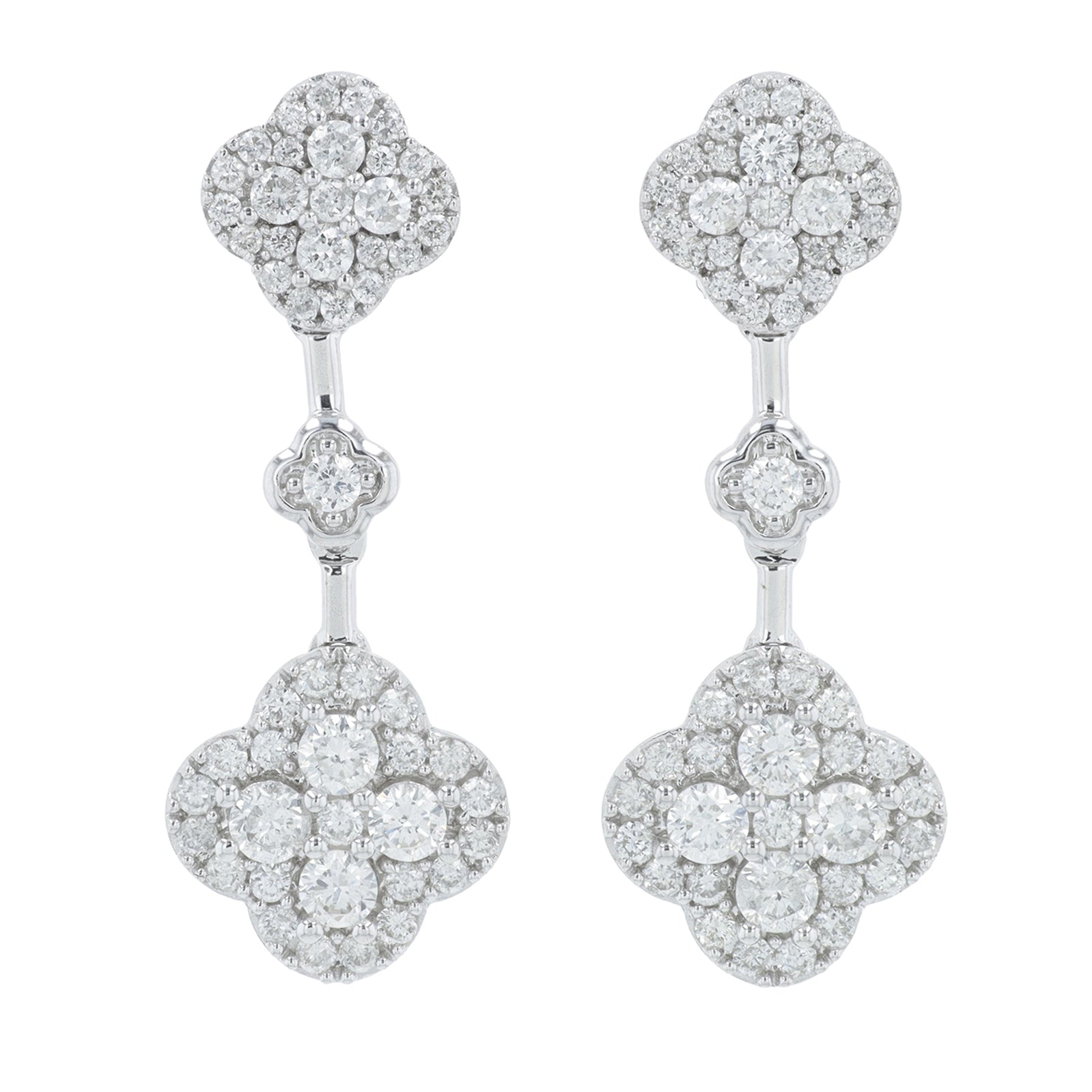 14K 1.10 CT Diamond Earrings<p><strong>More Colors Available</p></strong>