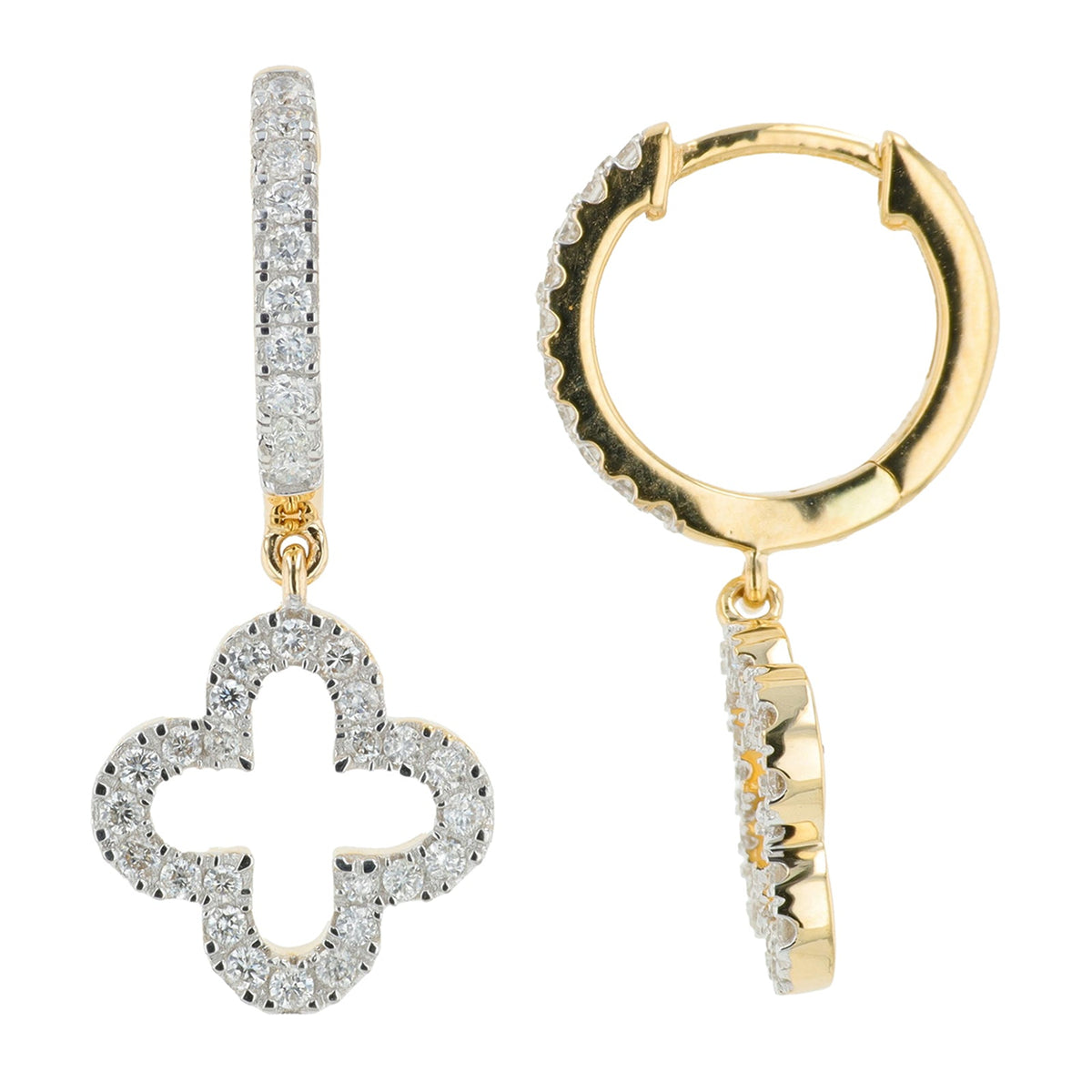 14K .53 CT Diamond Earrings<p><strong>More Colors Available</p></strong>