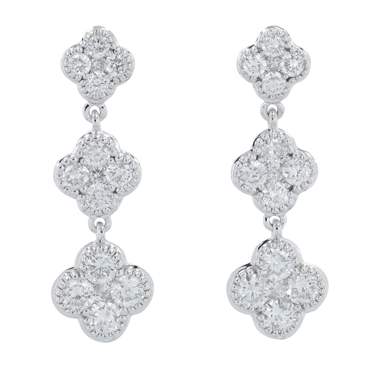 14K 1.07 CT Diamond Earrings<p><strong>More Colors Available</p></strong>