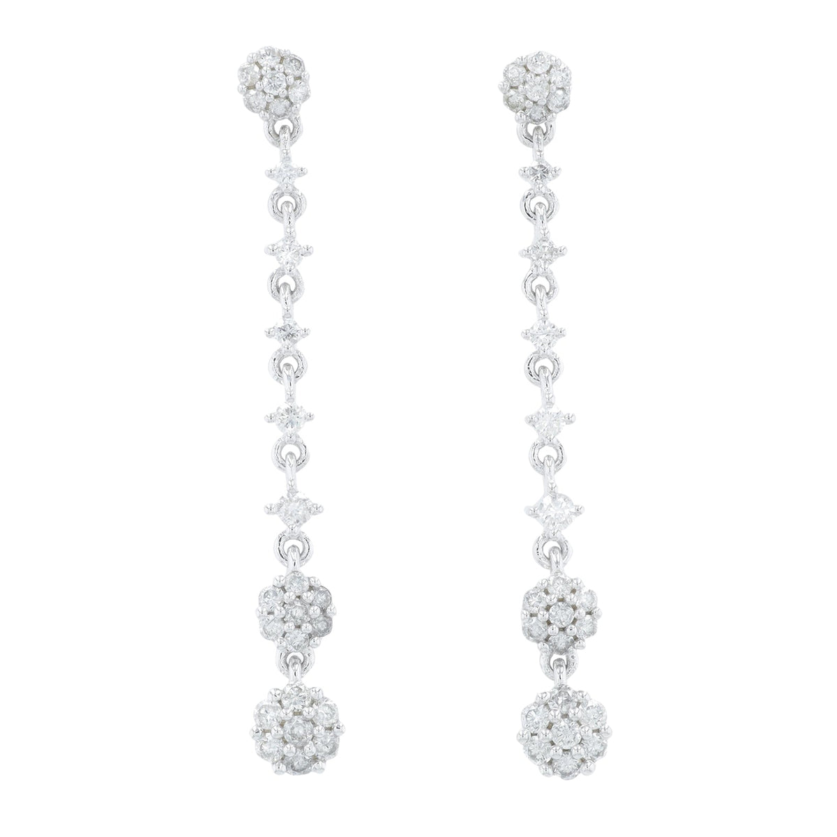 14K .50 CT Diamond Earrings<p><strong>More Colors Available</p></strong>
