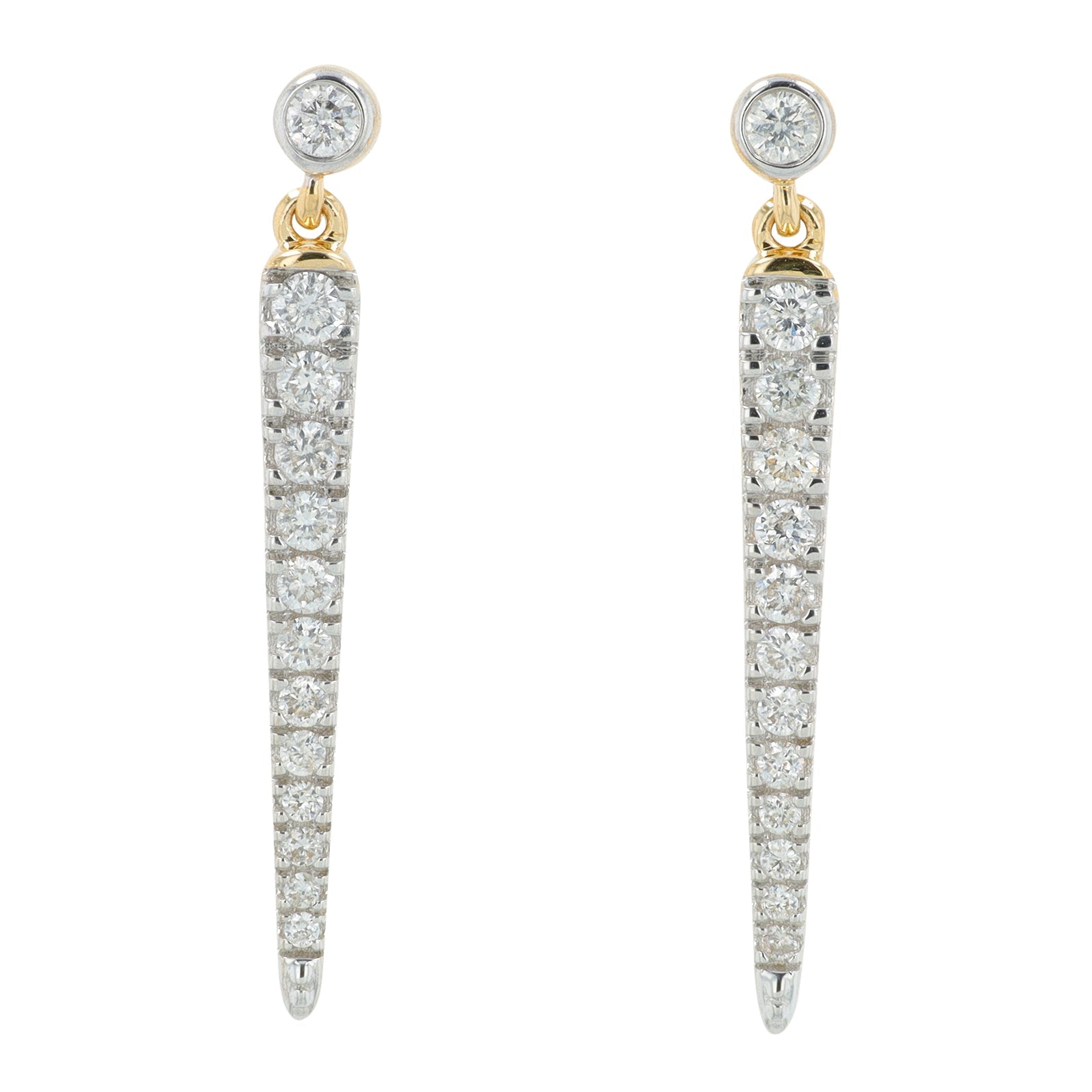 14K .45 CT Diamond Earrings<p><strong>More Colors Available</p></strong>