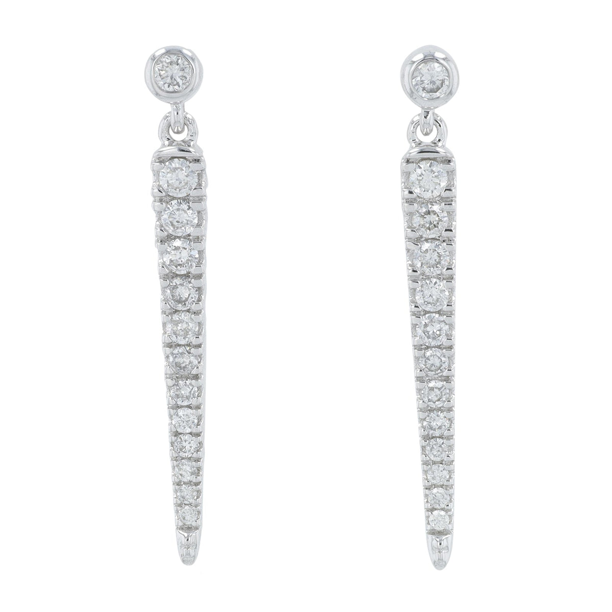 14K .45 CT Diamond Earrings<p><strong>More Colors Available</p></strong>