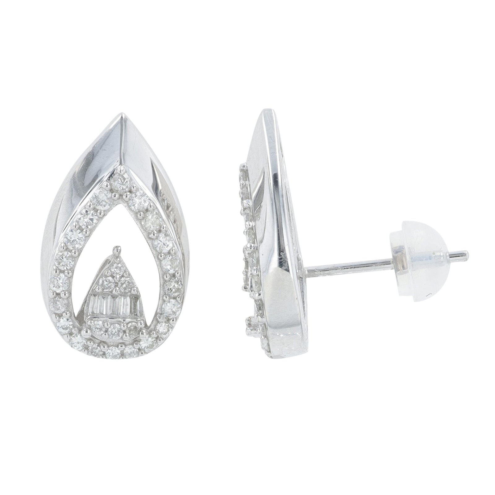 14K .50 CTW Diamond Earrings<p><strong>More Colors Available</p></strong>