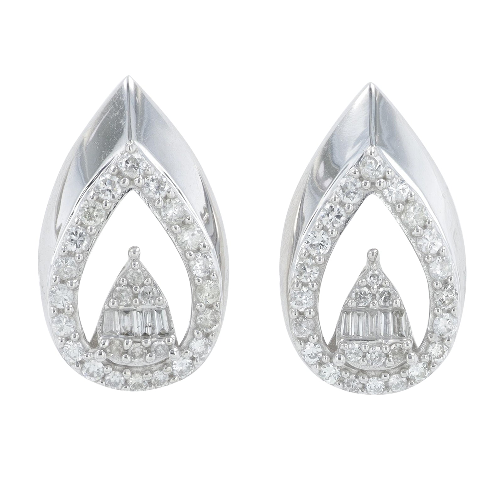 14K .50 CTW Diamond Earrings<p><strong>More Colors Available</p></strong>