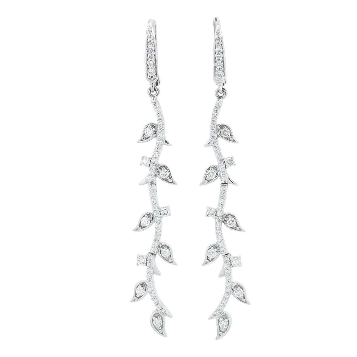 18K WG Penny Preville .95 CTW Diamond Earrings