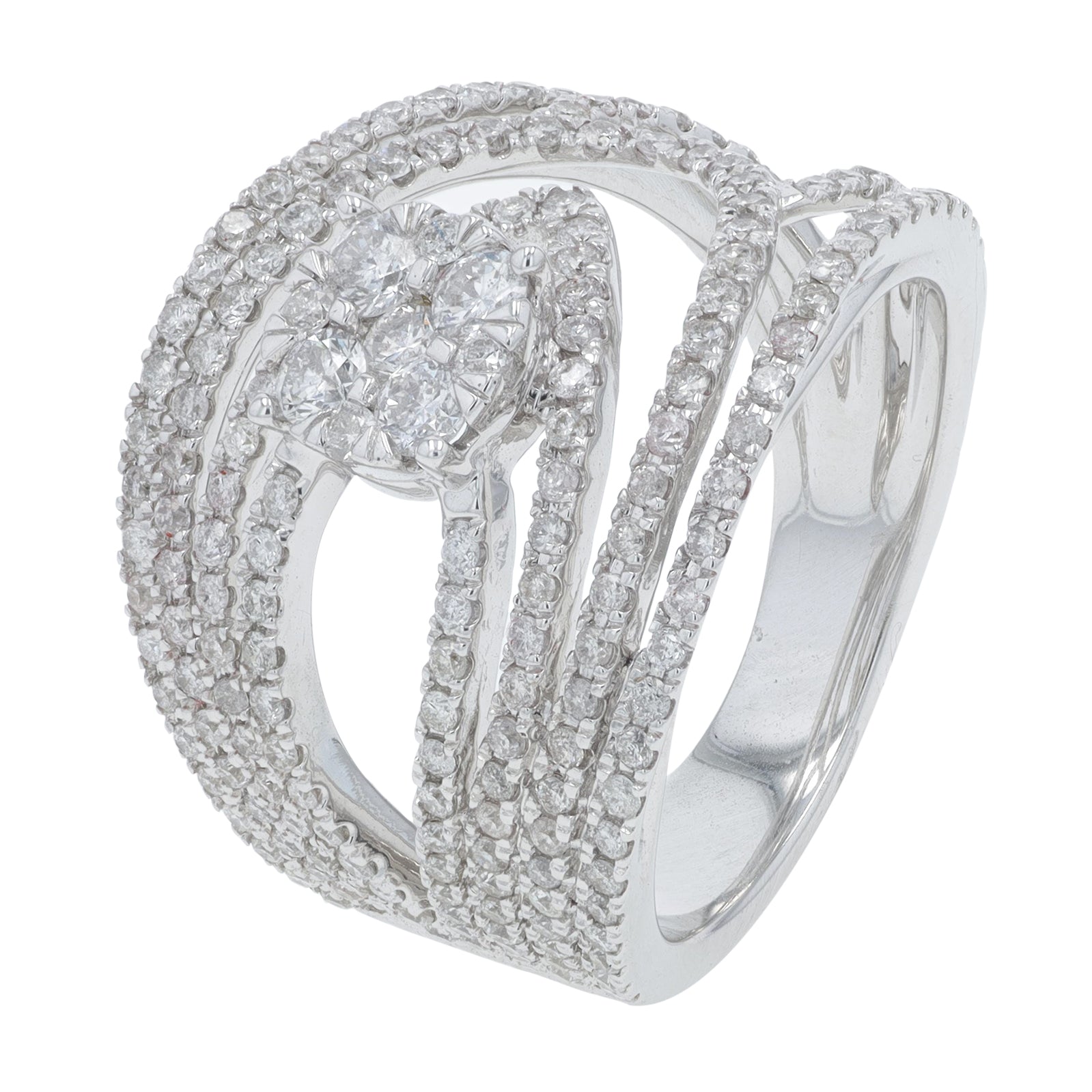 14K WG 1.50 CT Diamond Ring