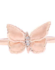 10K RG Butterfly Ring$90