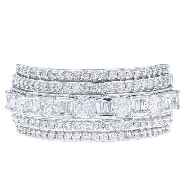 10K WG 1 CT Diamond Band