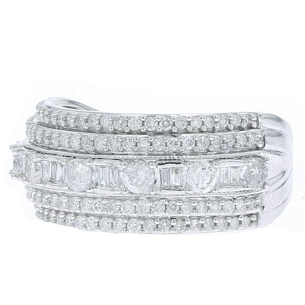 10K WG 1 CT Diamond Band