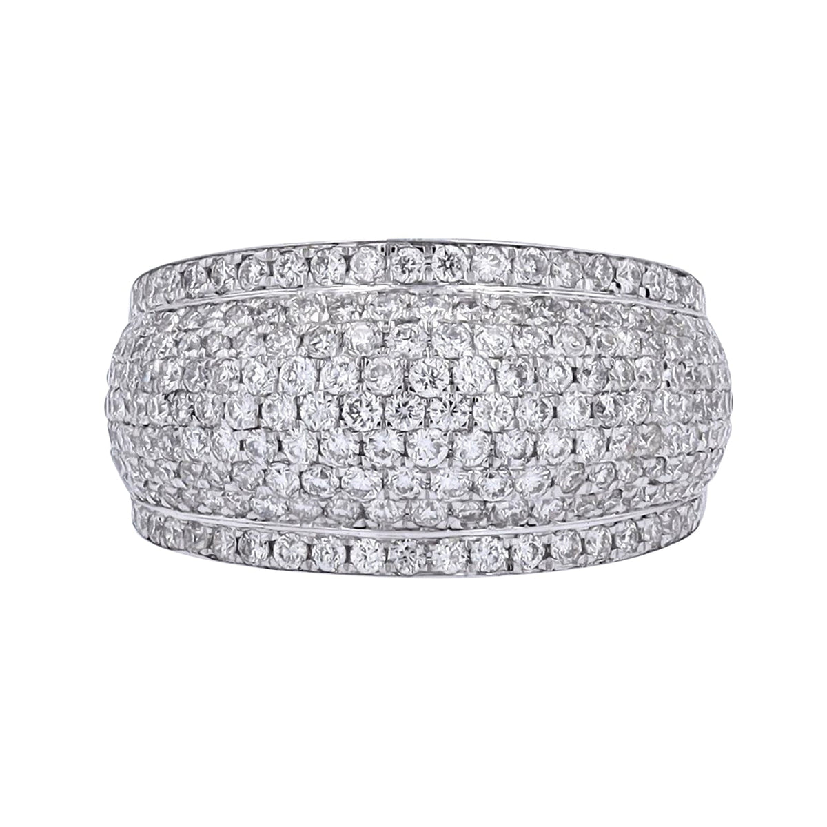 14K WG Diamond Cocktail Ring