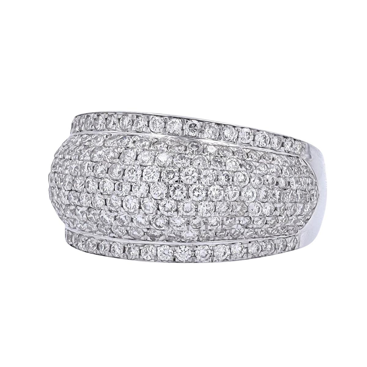 14K WG Diamond Cocktail Ring