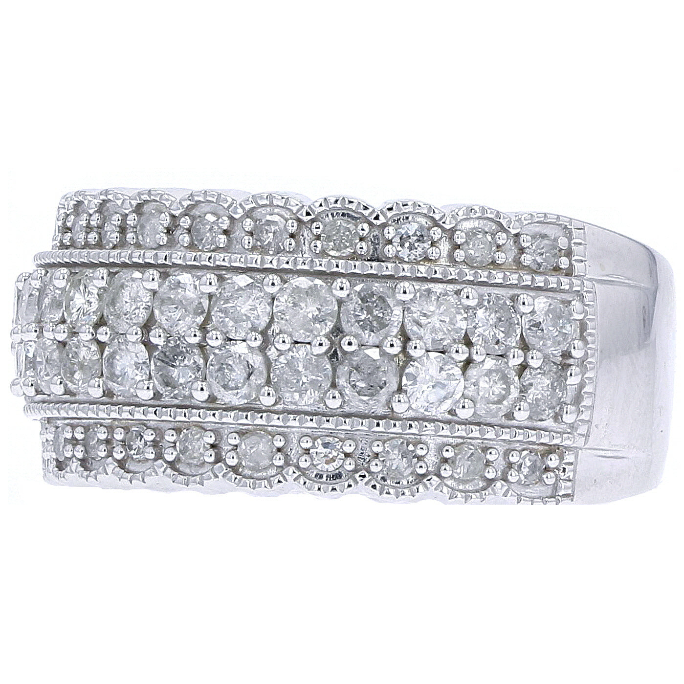 10K WG 1 CT Diamond Band