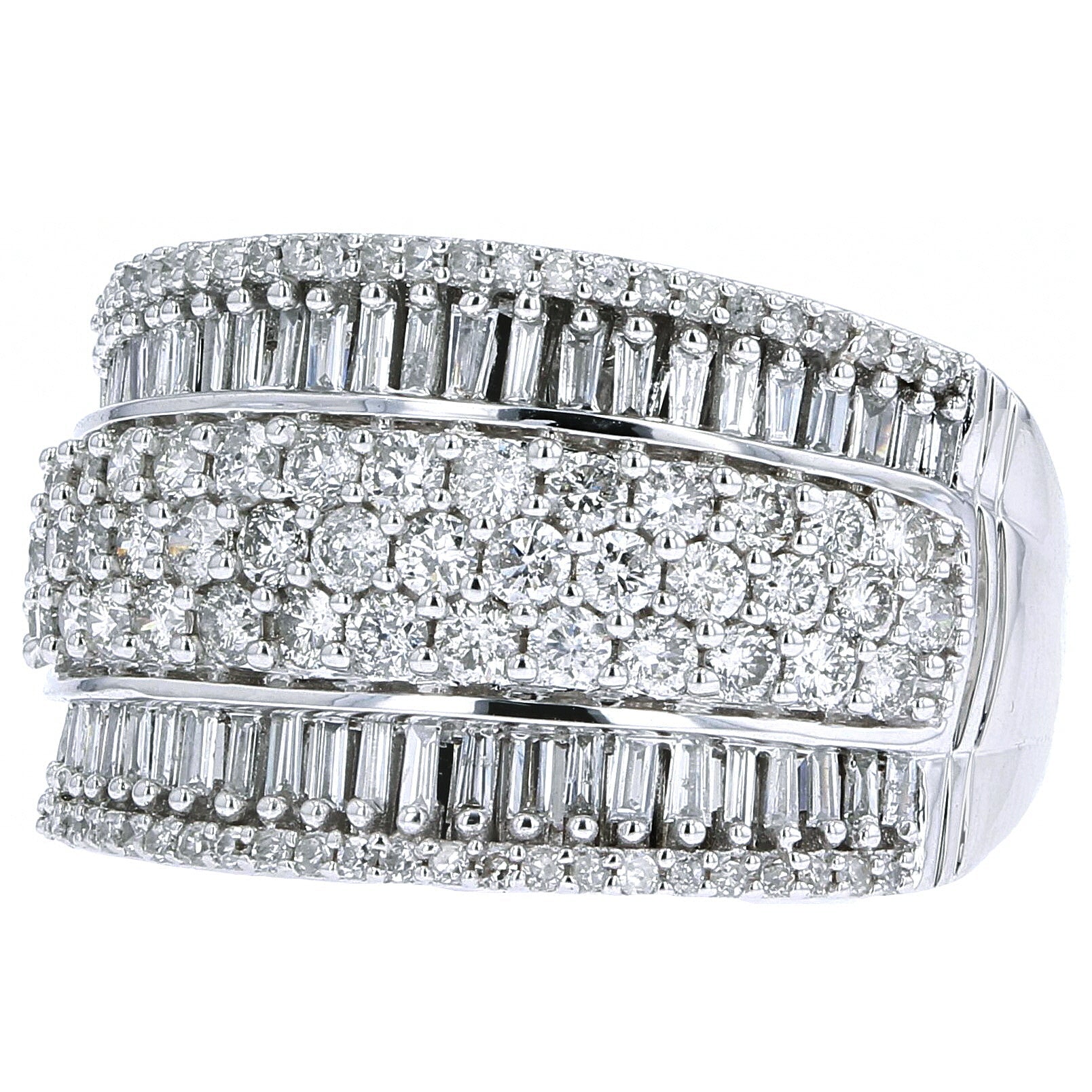 10K WG Diamond Wide Band