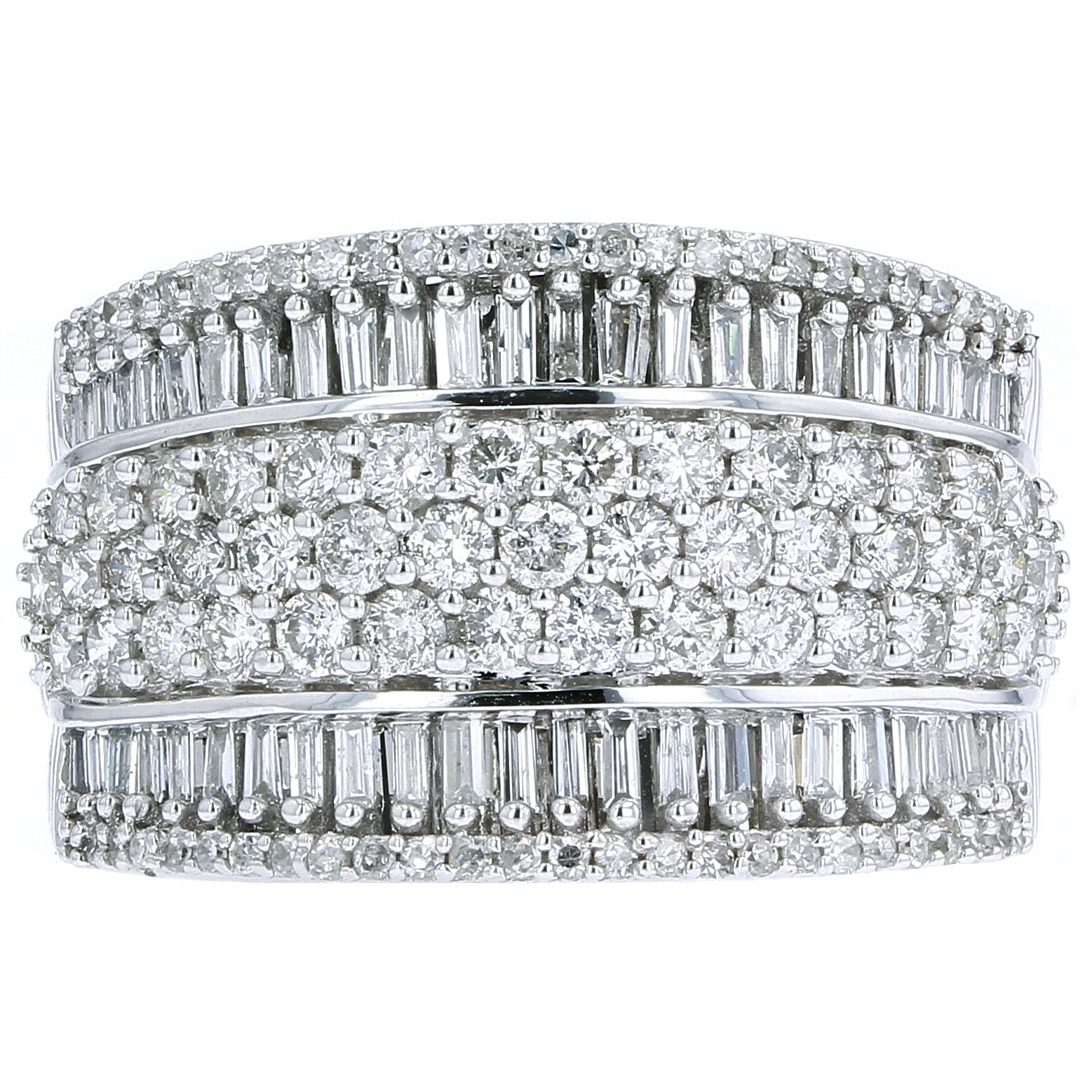 10K WG Diamond Wide Band