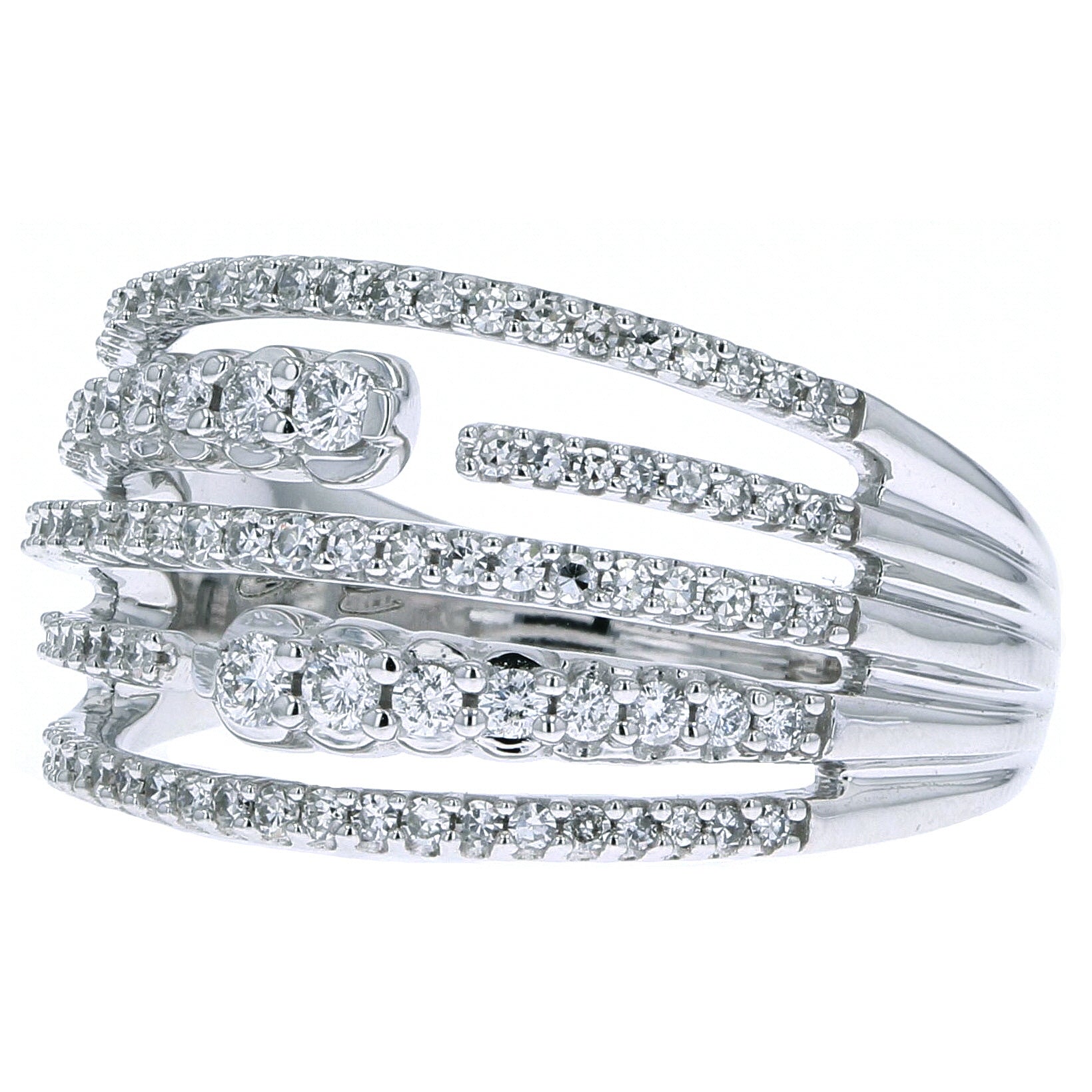 10K WG 1/2 CT Diamond Ring